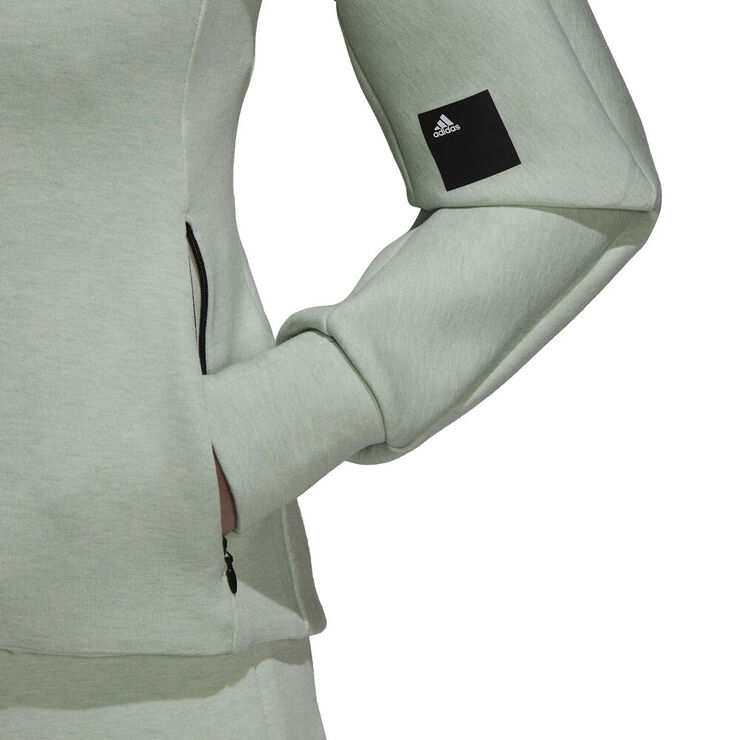 adidas Mission Victory Slim Fit Full-Zip hættetrøje Hvid