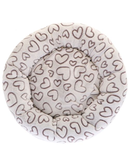 Adori Mand Donut Lovely - Kattenmand - 50x15 cm Grijs