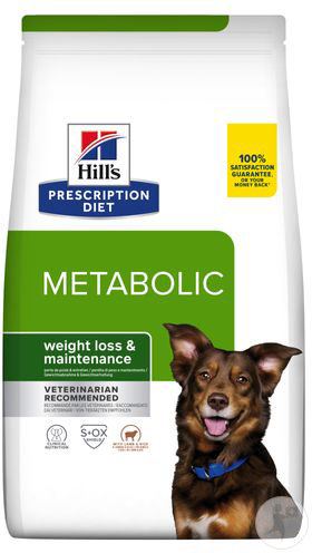 Hill's Pet Nutrition Prescription Diet Metabolic Aliment Pour Chien À L'Agneau Et Au Riz 1,5kg