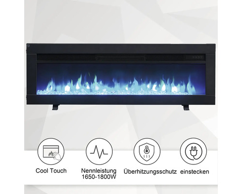 BALDERIA Agnes elektrische haard 102 x 33 cm 2000 W