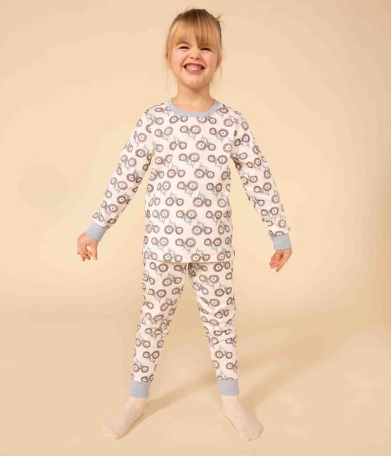 Pyjama tracteur en coton enfant