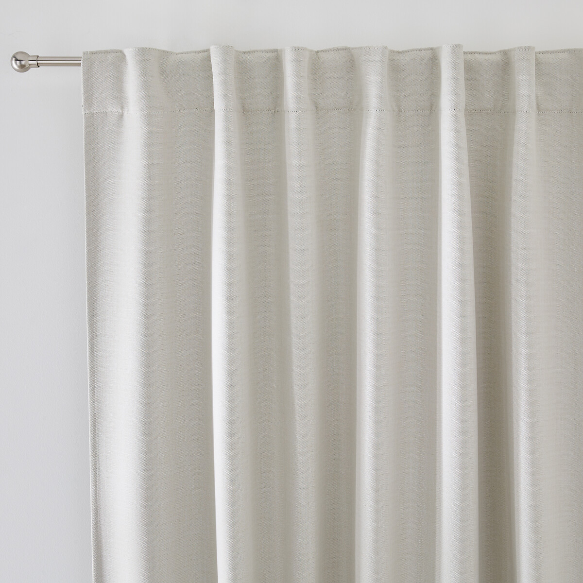 LA REDOUTE INTERIEURS<br>Cortina blackout com laços ocultos Exurie