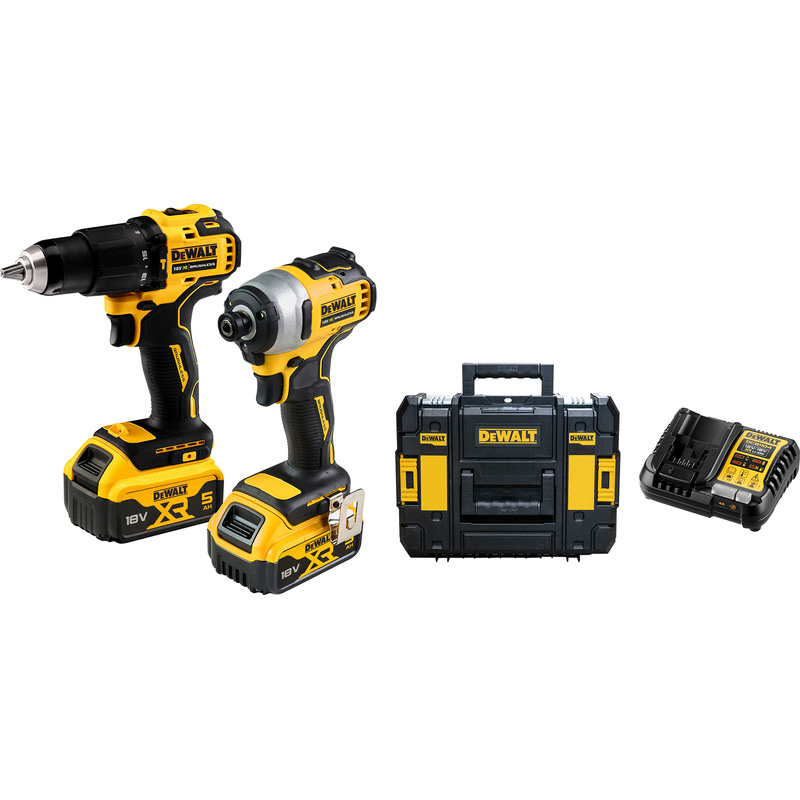 DeWALT DCK2062P2T-QW combopack 18V 2x 5,0Ah Li-ion