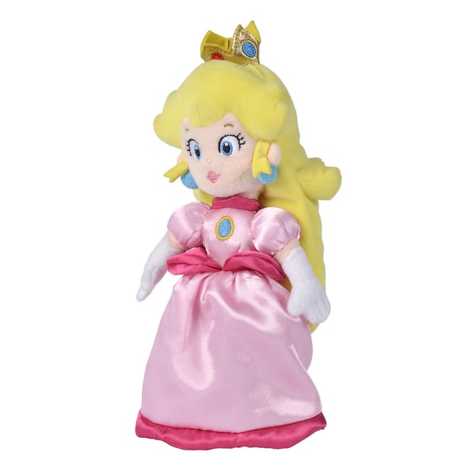 Super Mario - Plüschfigur - Peach - ca. 27 cm