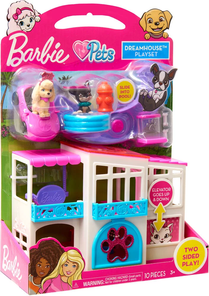 BARBIE PETS - COFFRET MAISON DE REVE