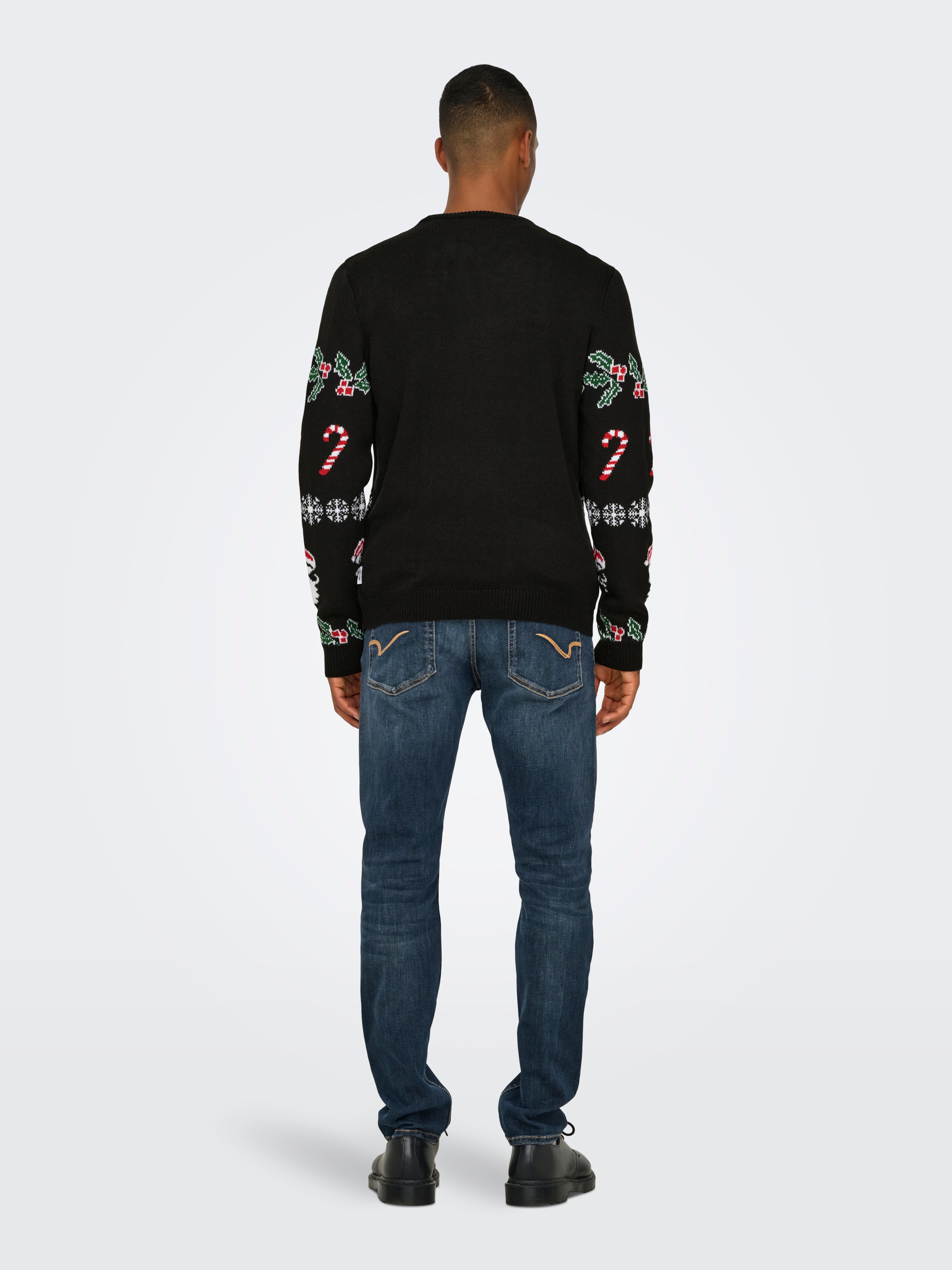 ONSXMAS Pullover Black