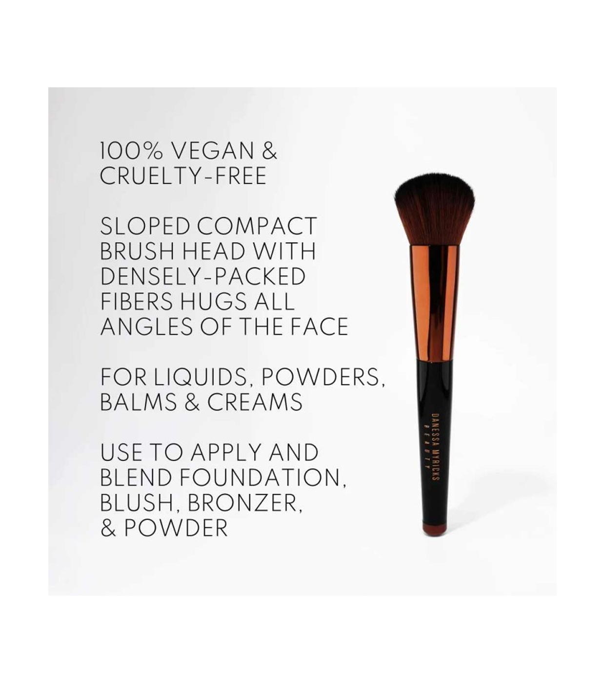 Danessa Myricks Beauty  - Pincel Multiuso Yummy Face 1.0 All Over Complexion