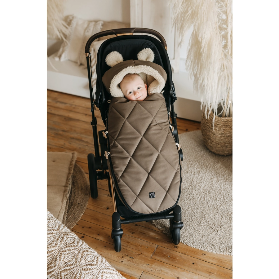 Kaiser Winterfußsack XL EARS WOOL caribou