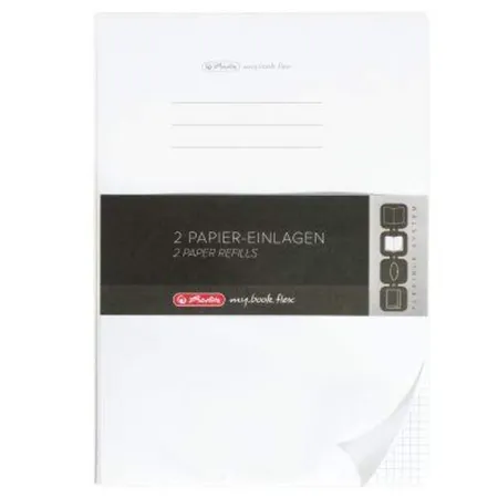 Herlitz Refill Flex A4 kariert My Book 2 x 40 Blatt