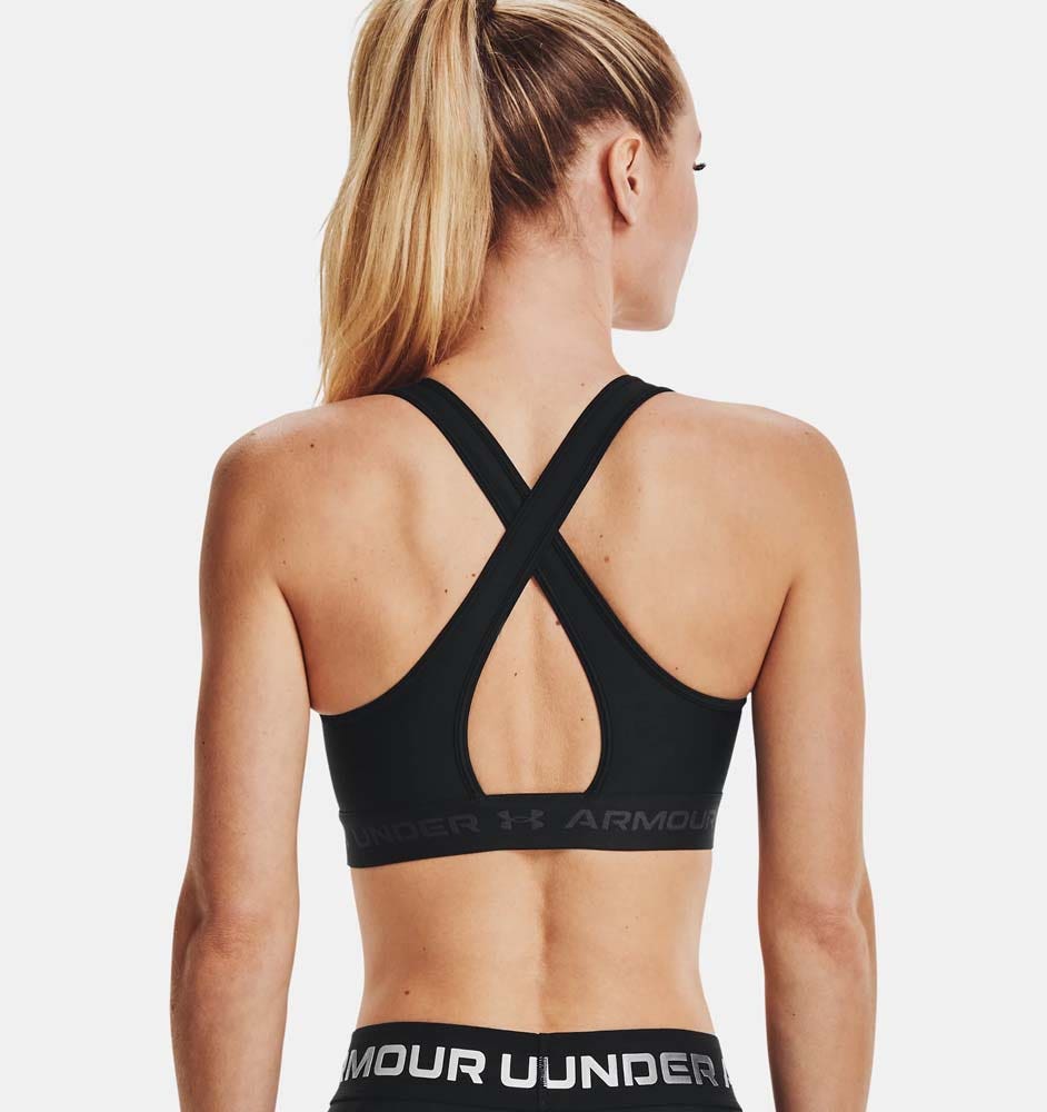 Under Armour  Mid Crossback Sports Bra