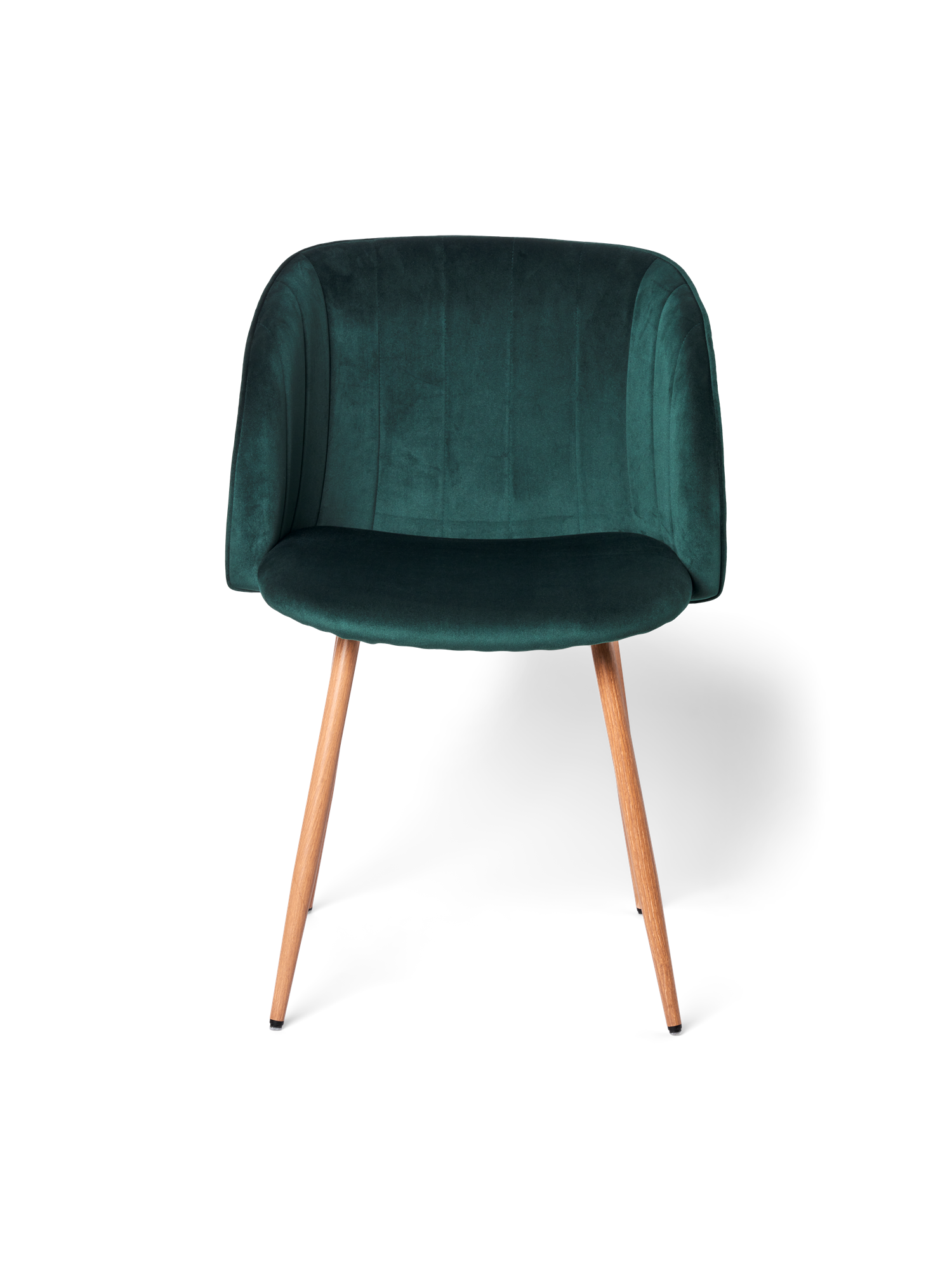 Stol | Metal/polyurethan/polyester. 50 x 42,5 x 81 cm. | Pine Green