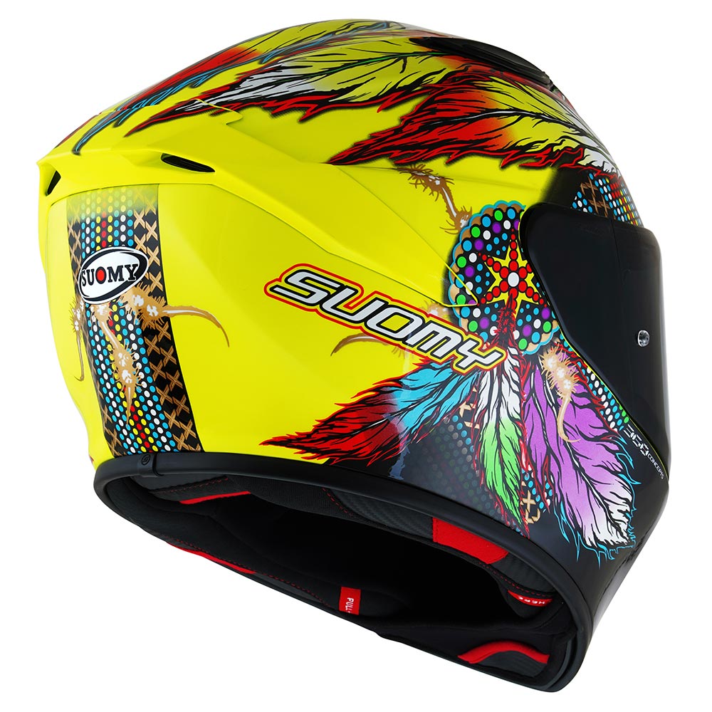 Suomy - Casque Track-1 404 Multicolore / Jaune