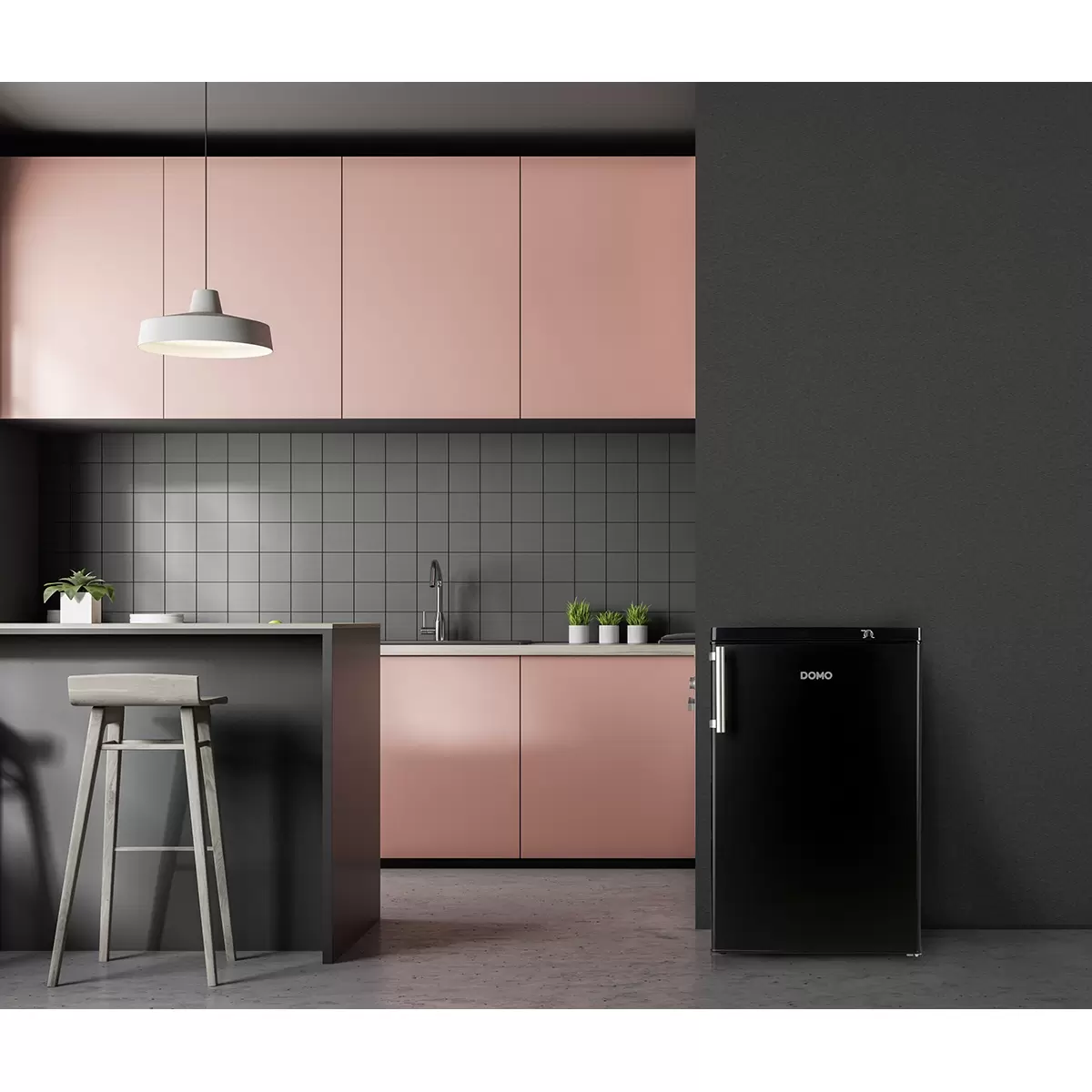Gefrierschrank 80 Liter Domo Schwarz