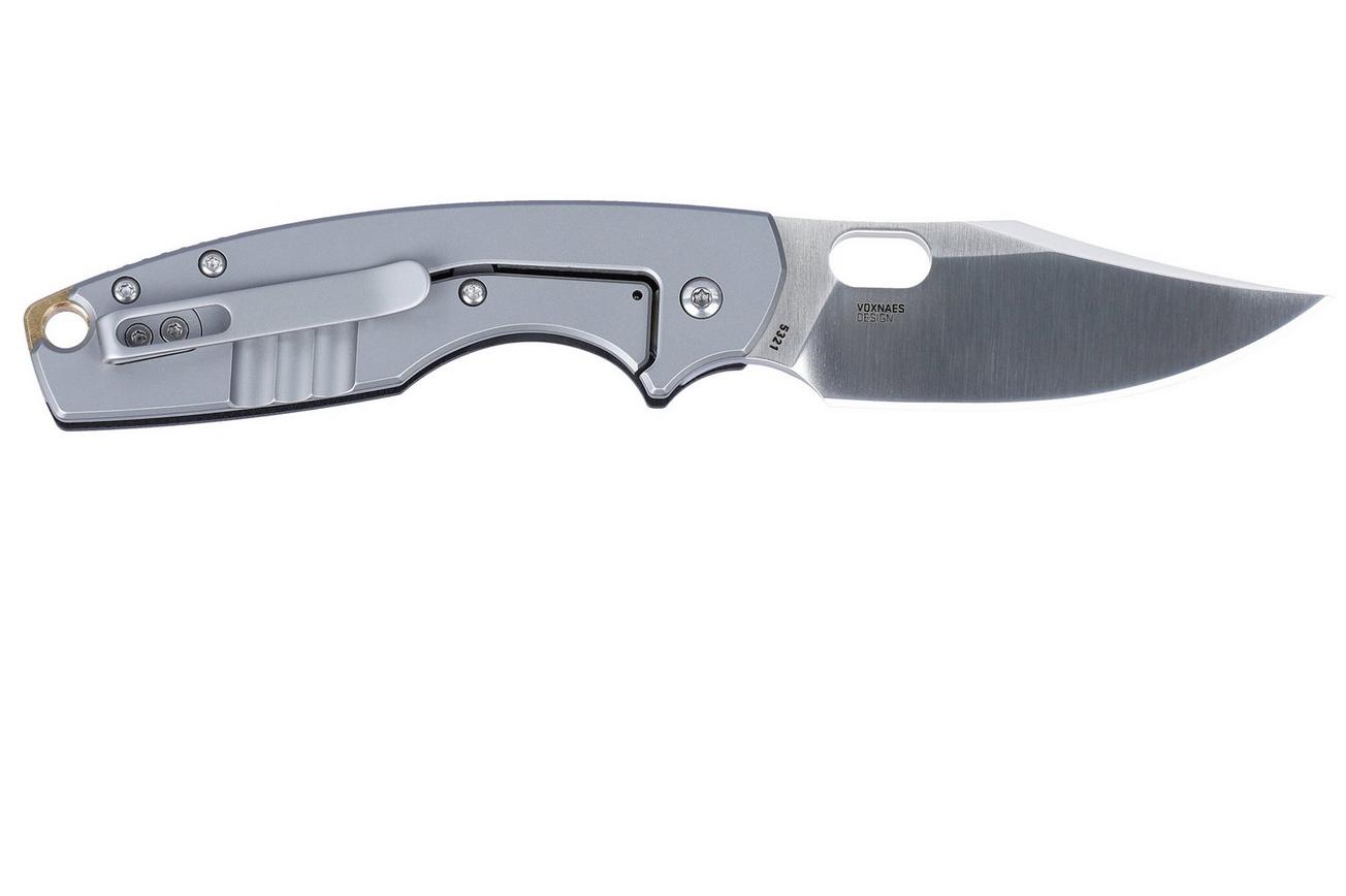 CRKT Pilar IV, Black zakmes, Jesper Voxnaes design