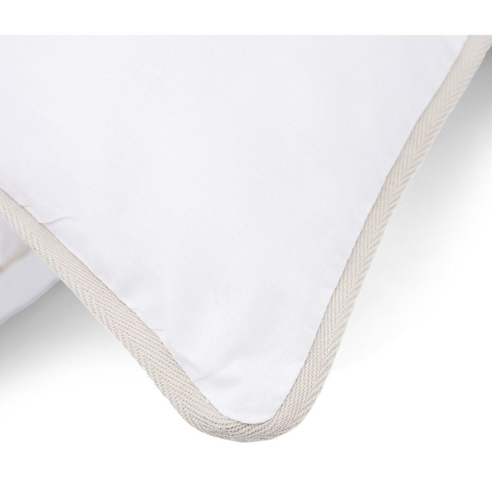 Parure de lit 2 personnes 240x220cm réversible beige et gris