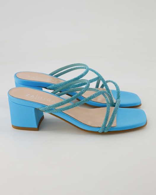 Zahira 12939 Pantoletten in Blau