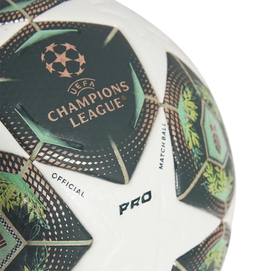 adidas Ballon Champions League Finale 2024/25 Munich Pro Ballon de Match - Vert/Blanc