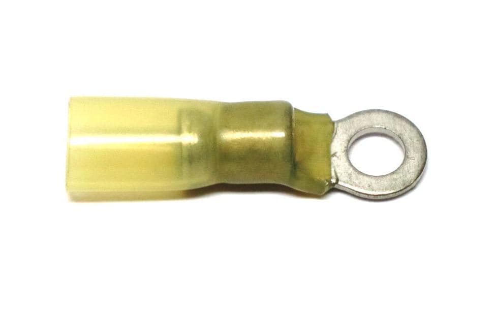 Ringkabelschuhe WP 5.3-9.5 mm Gelb, 10 Stk.Ringkabelschuh 4-6 mm2 (12-10 AWG)