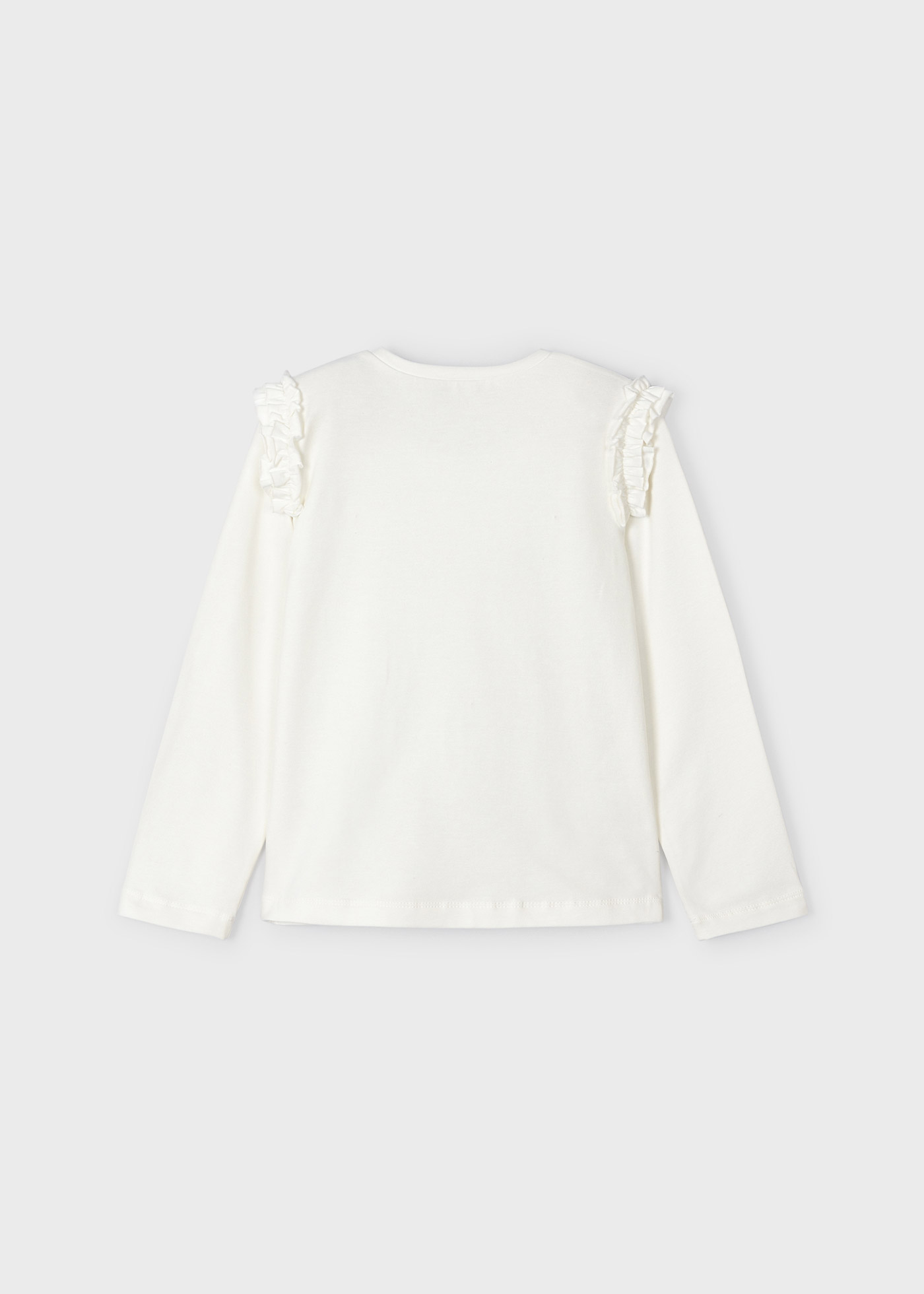 Camiseta Better Cotton com apliques para meninas - menina