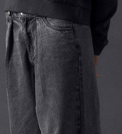 LMTD Hosen - NlfNilizza - Light Grey Denim