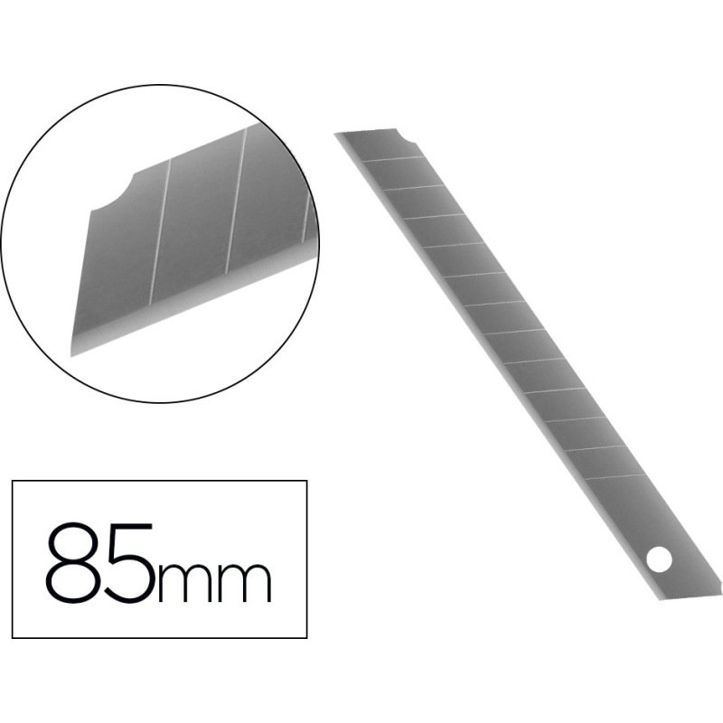 Lames standard pour cutter Maped 9 mm - Blister de 10