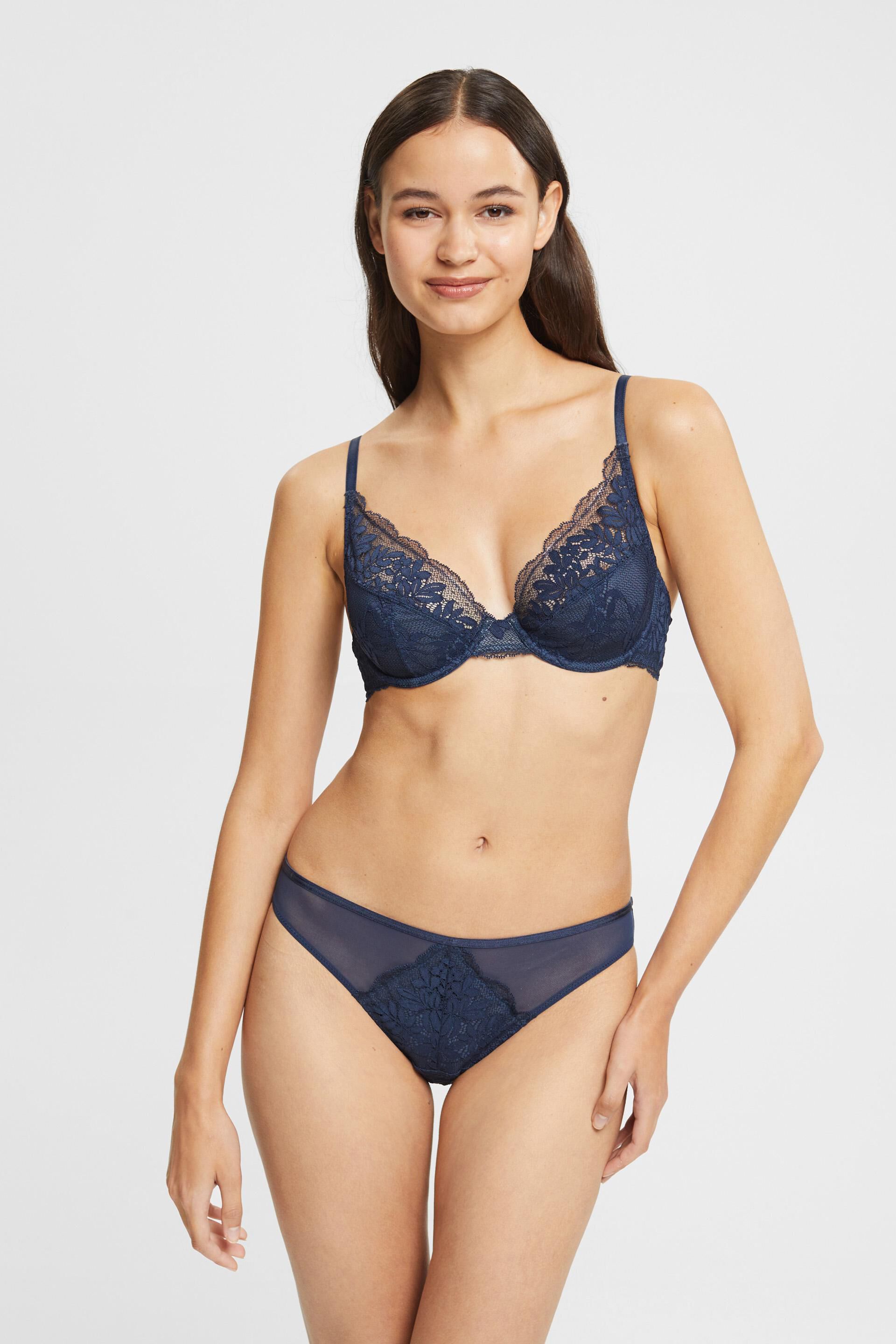 En matière recyclée le soutien-gorge en dentelle non rembourré à armatures