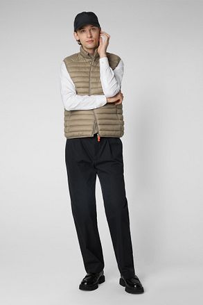 Save The Duck Bodywarmer Adam Greige D82410M-GIGA18-40020 kopen
