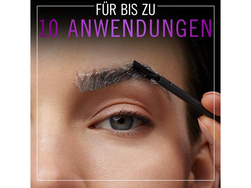 Syoss Augenbrauenfarbe 1-1 Schwarz Dauerhafte Augenbrauenfarbe mit Anwendungsbürste