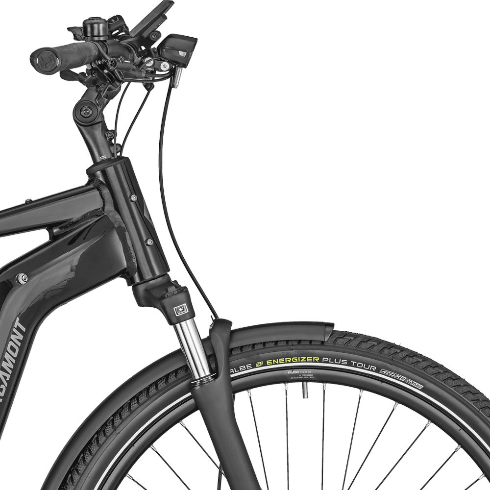 Bergamont E-Horizon Edition 6 Gent E-Trekkingrad Herren schwarz