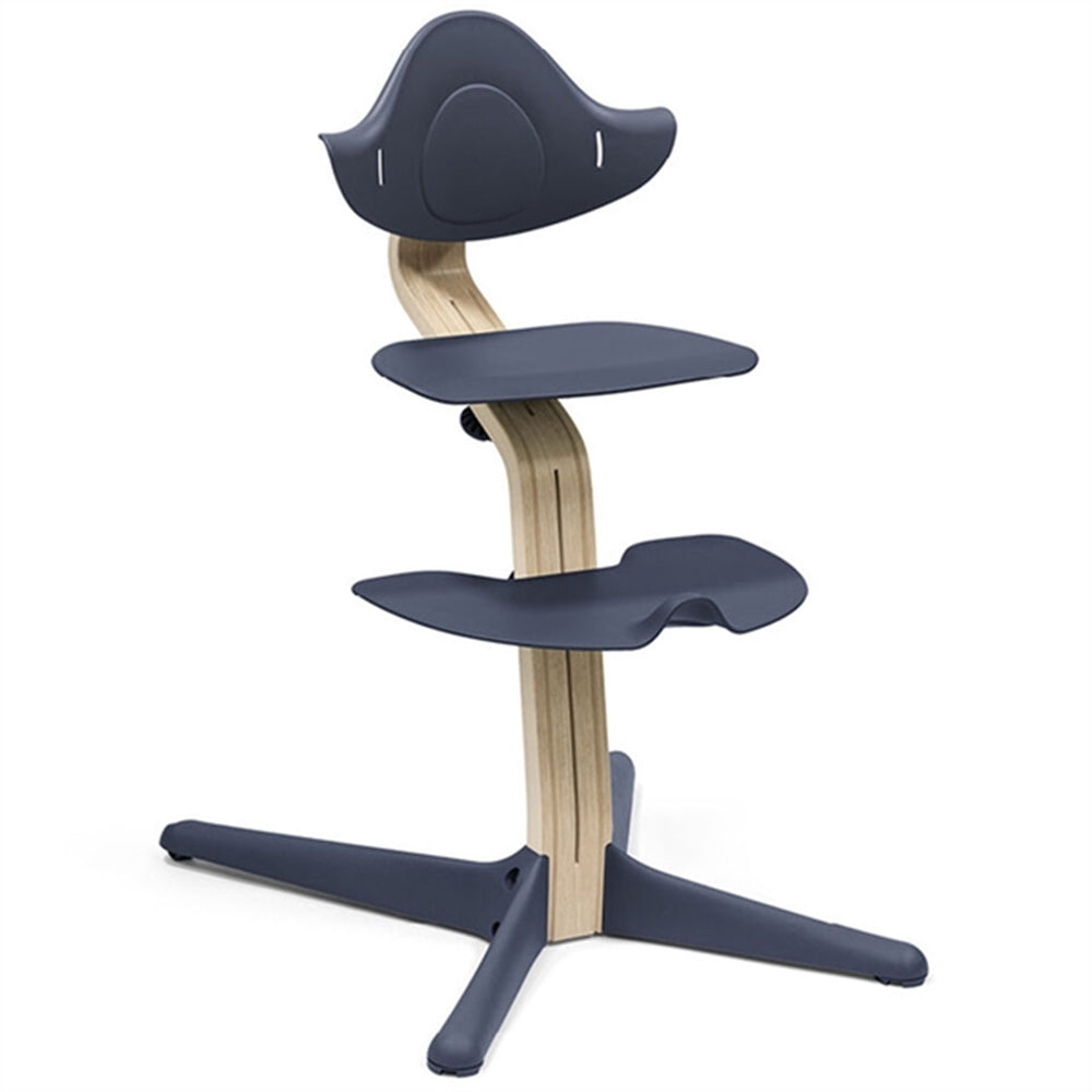 Nomi® Stol Natural Navy - Stokke® → Luksusbaby.dk