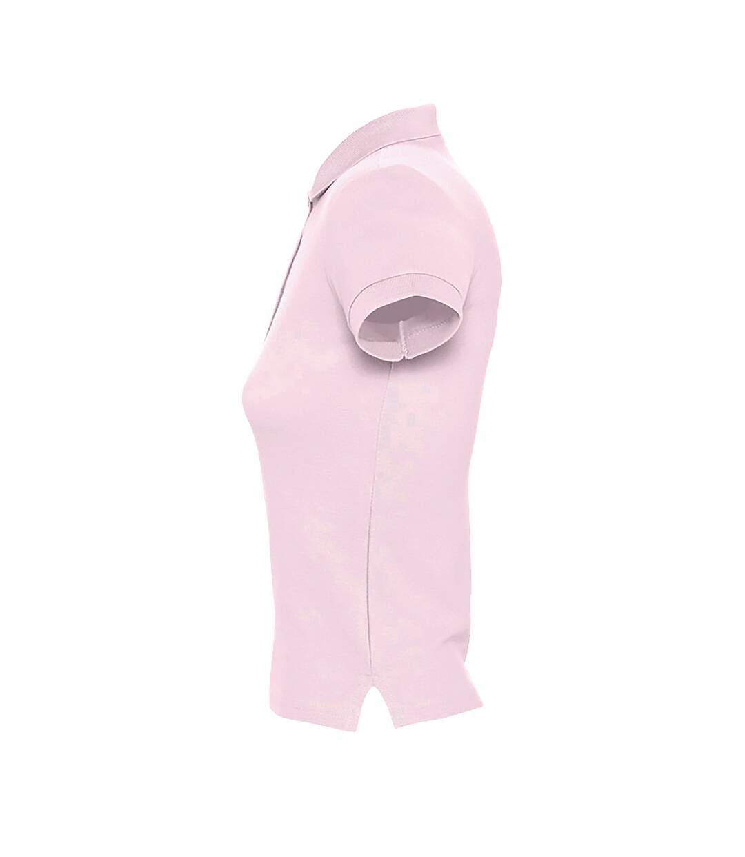 SOLS - Polo manches courtes PEOPLE - Femme (Rose pâle) - UTPC319