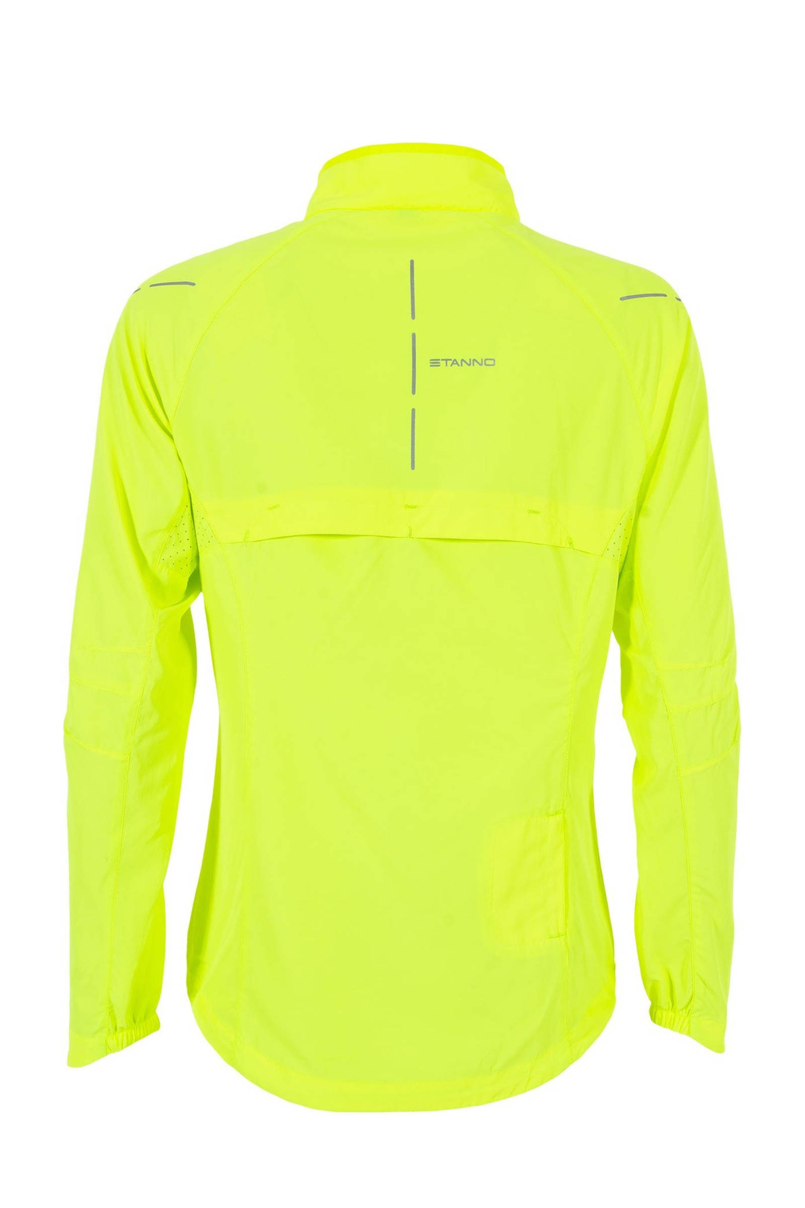 Stanno hardloopjack neon geel
