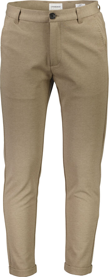 Lindbergh Superflex knitted cropped pant Sand