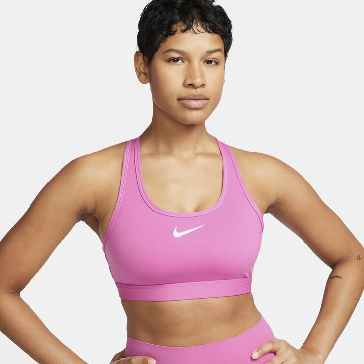Nike Dri-FIT Medium Support polstret sports bh Pink