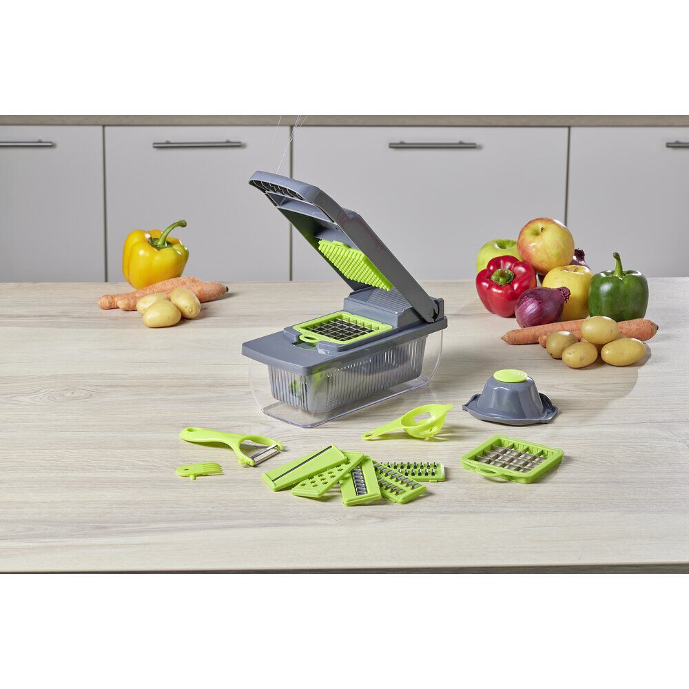 Mandoline et coupe-légumes 16 pièces