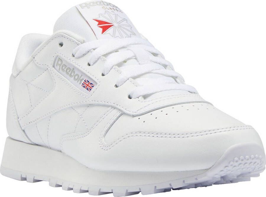Reebok Classic Leather Cloud White Cloud White Pure Grey 3- Dames Cloud White Cloud White Pure Grey 3