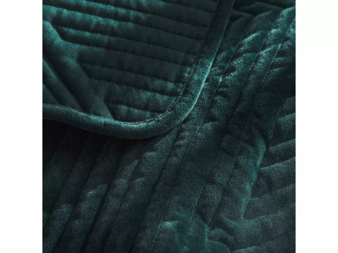 Jeté De Lit Minister Vert Foncé 200 x 220
