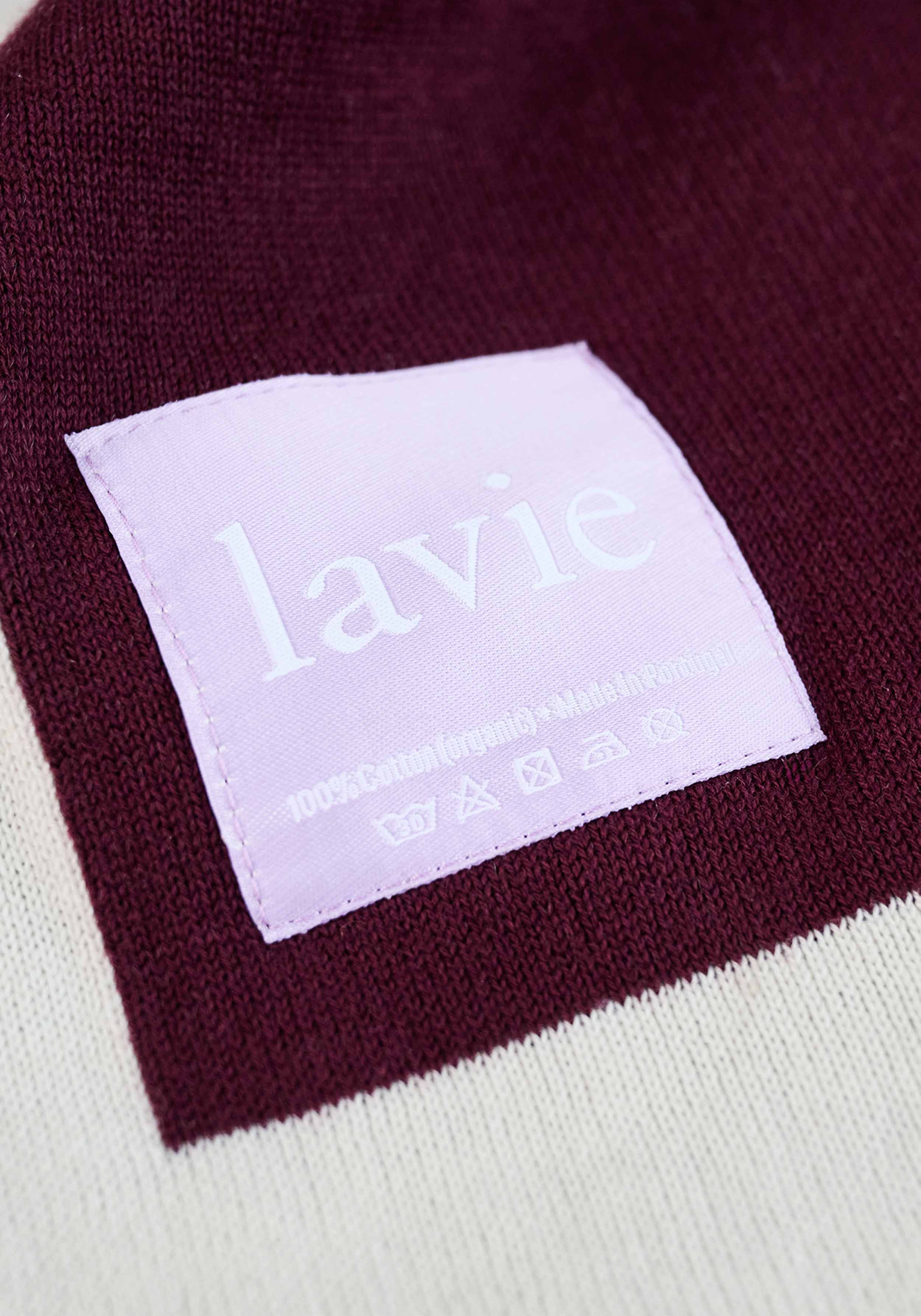 Lavie Plaid Lolla Plum/Undyed