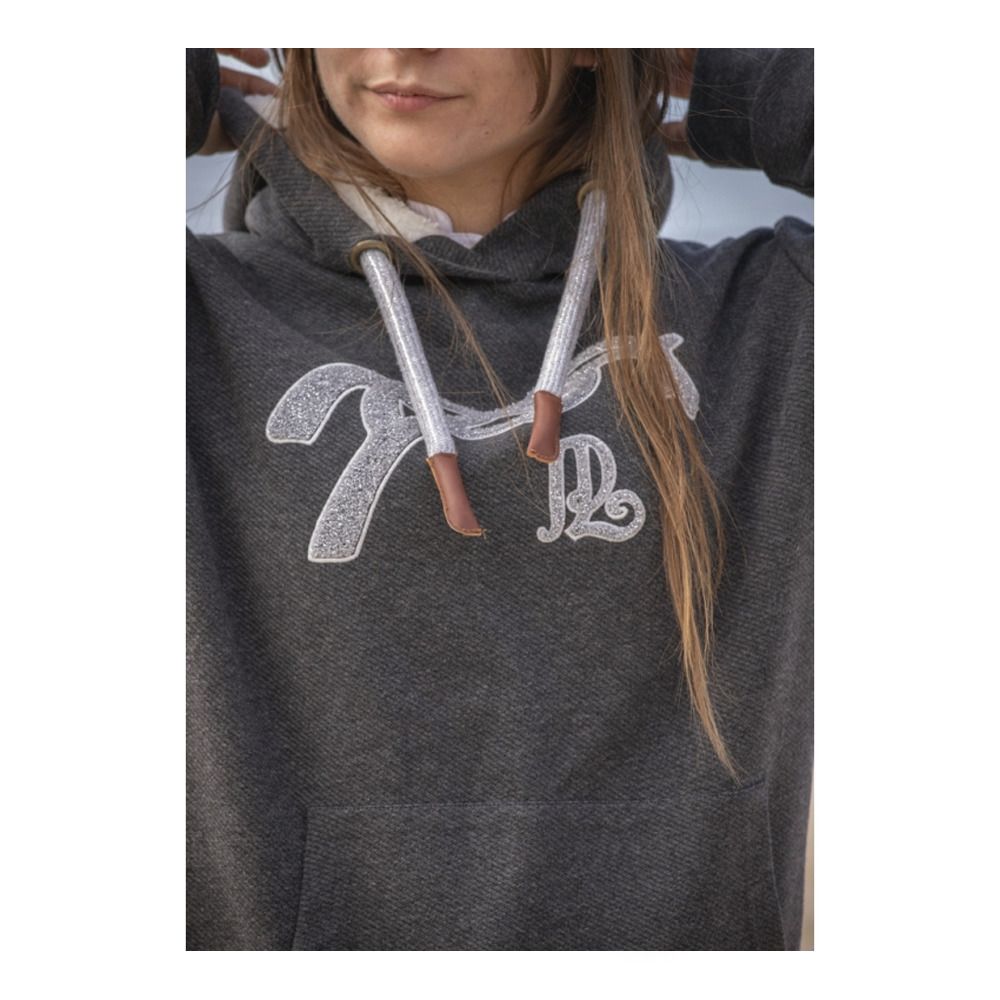 Pénélope KATHYA - Sweat Femme gris fonce