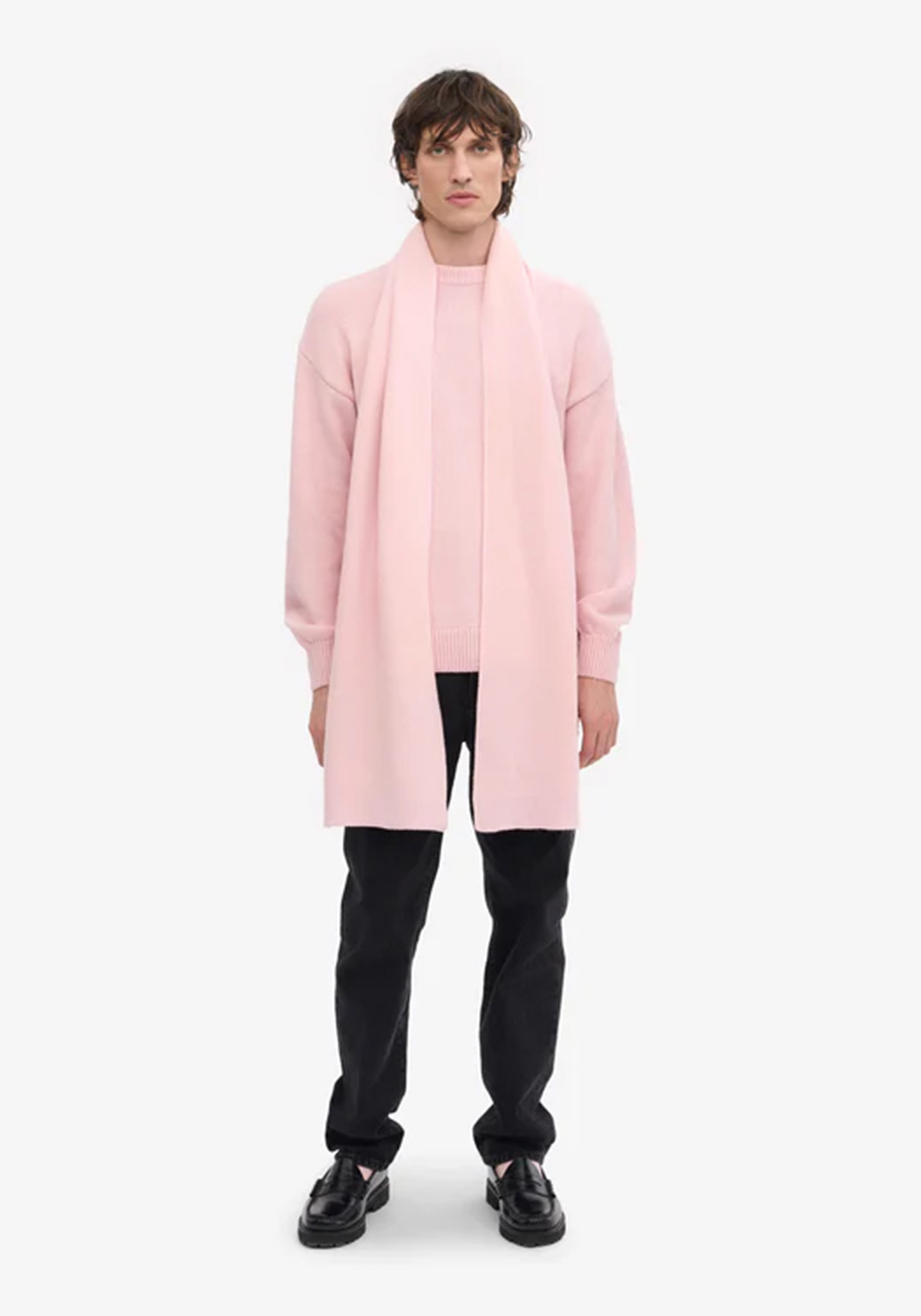 Colorful Standard Merino-Wollschal Faded Pink