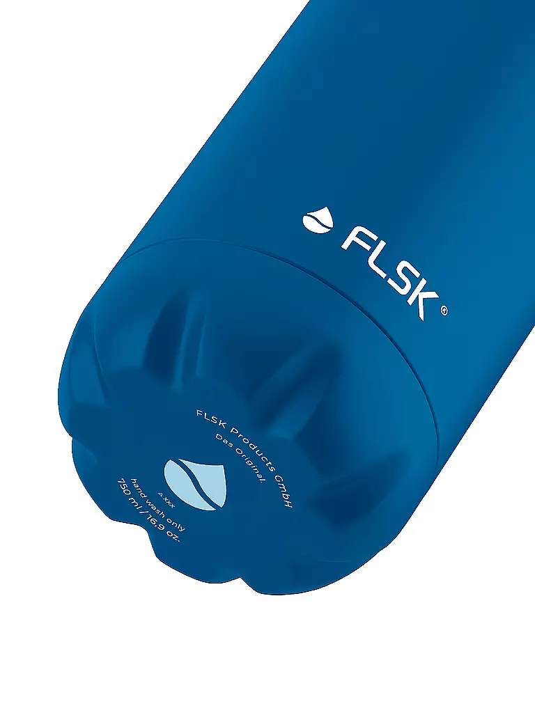 FLSK Isolierflasche - Thermosflasche 0,75l Ocean blau
