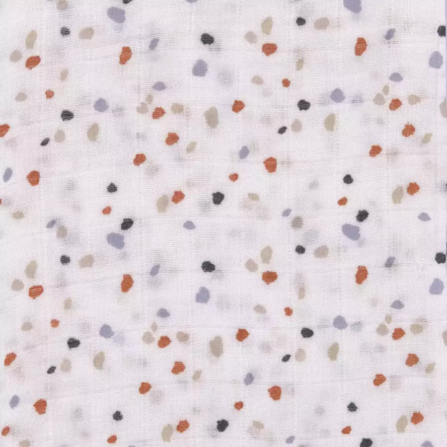 LÄSSIG Mulltücher L 3er Pack Tiny Farmer Speckles