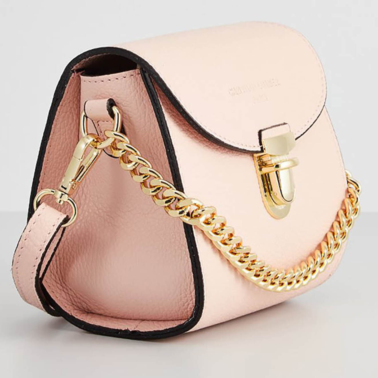 Christian Laurier Sac à bandoulière en Cuir Chelsea rose - 19x16x9 cm