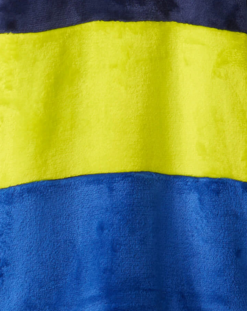 Fleece-Jacke COLORBLOCK in bunt