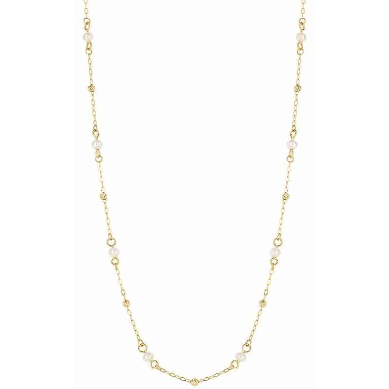 Collier perle en or 375