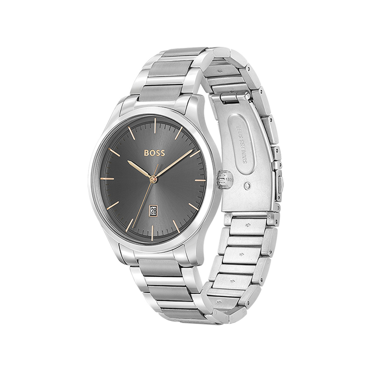 Montre BOSS Reason homme bracelet acier