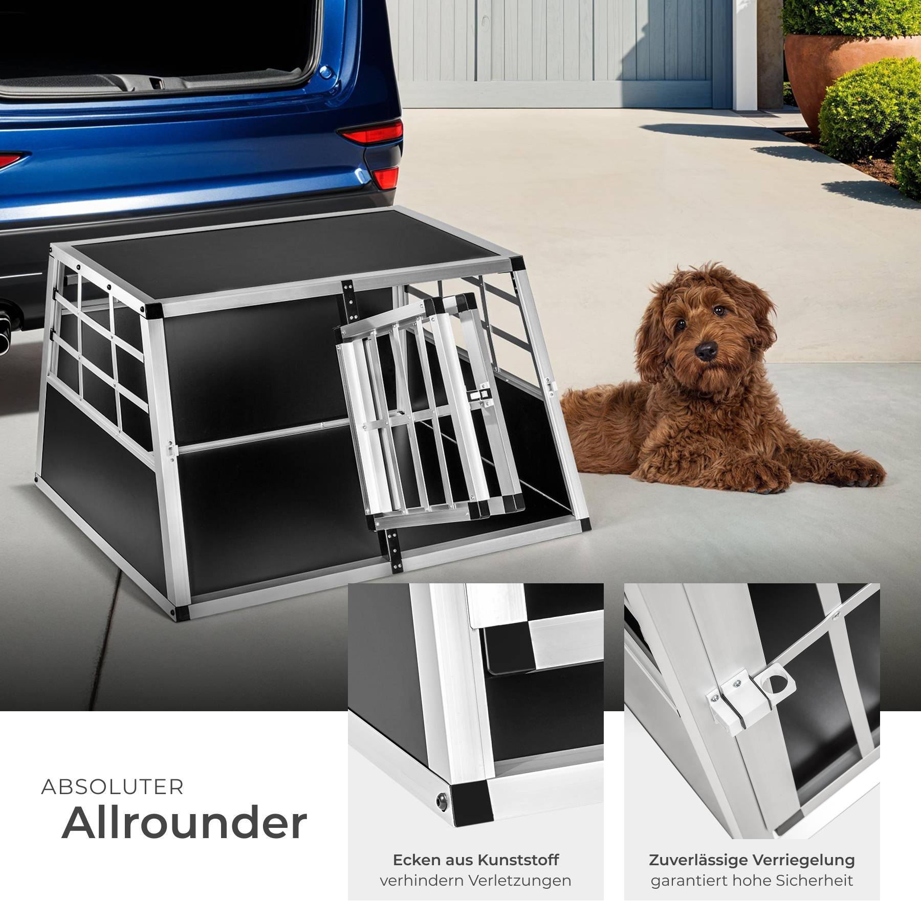 Hundetransportbox doppel
