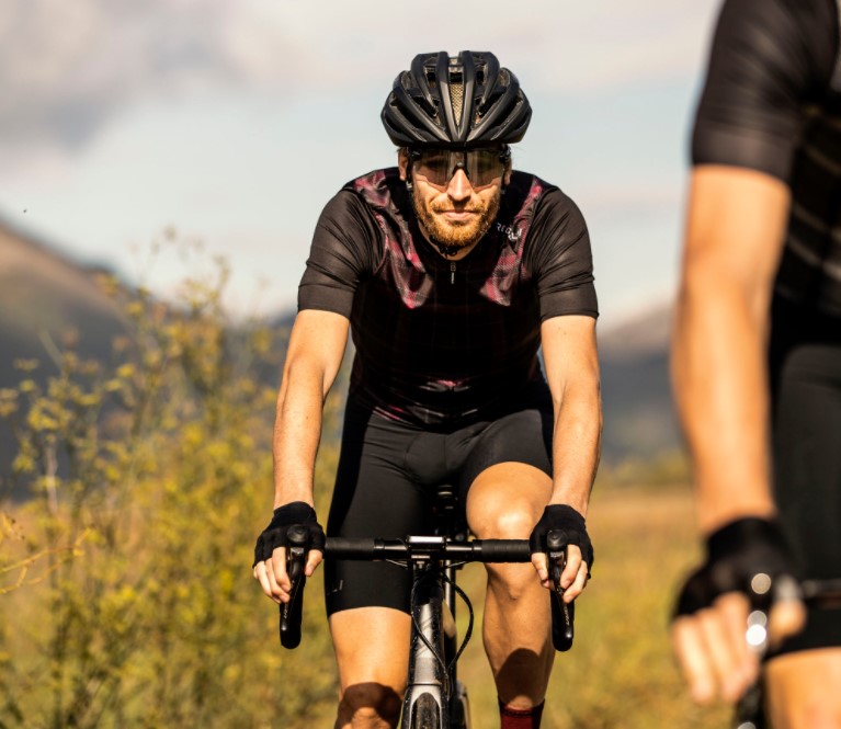 Rogelli Style Jersey - Sort/Bordeaux