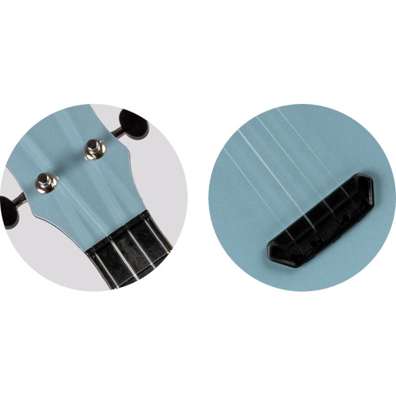 Flight Ultra Travel Series UTS-35 Ether kunststof sopraan ukelele met hoes