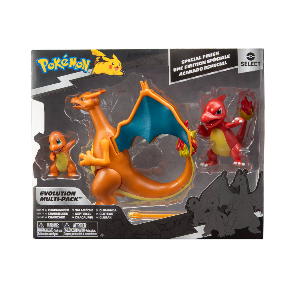 Pokémon Evolution set Charmander